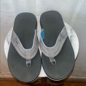 Reef Black and Blue Sandals